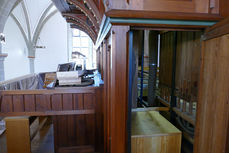 Sanierung der "Lötzerich" Orgel in St. Crescentius (Foto: Karl-Franz Thiede)